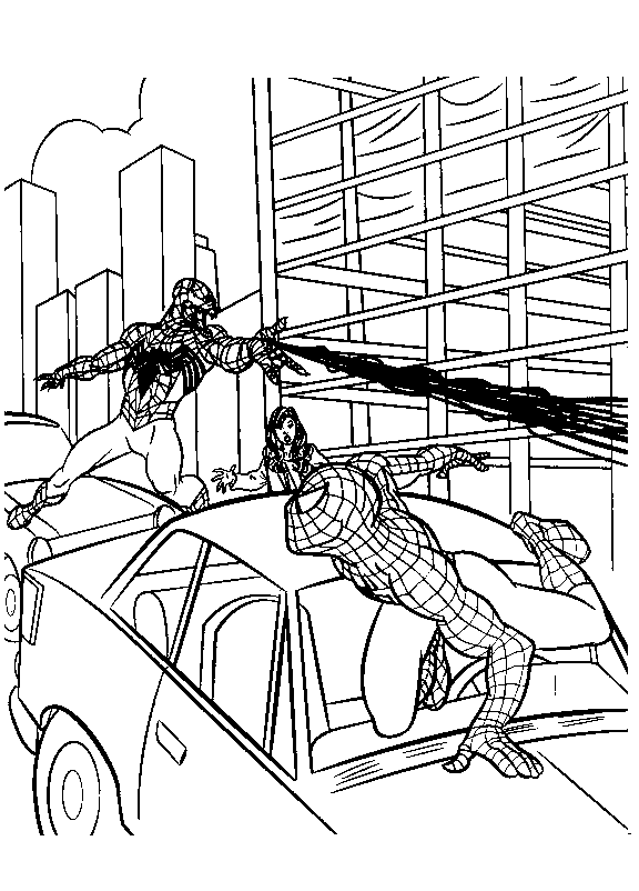 Kids-n-fun.com | Coloring page Spiderman 3 Spiderman 3